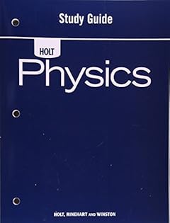 Amazon.com: Holt Physics: Study Guide: 9780030368264: Holt